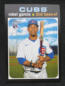 2020 Topps Heritage High Number - Robel Garcia RC - Cubs - 568