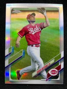 2021 Topps Chrome Baseball - Refractor - Shogo Akiyama - Reds - 206