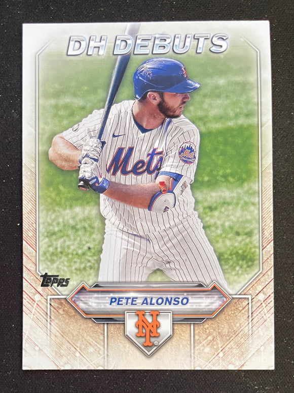 2021 Topps Baseball - Update Series - DH Debuts - Pete Alonso - Mets - DHD-5