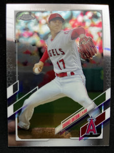 2021 Topps Chrome Baseball - Shohei Ohtani - Angels - 159