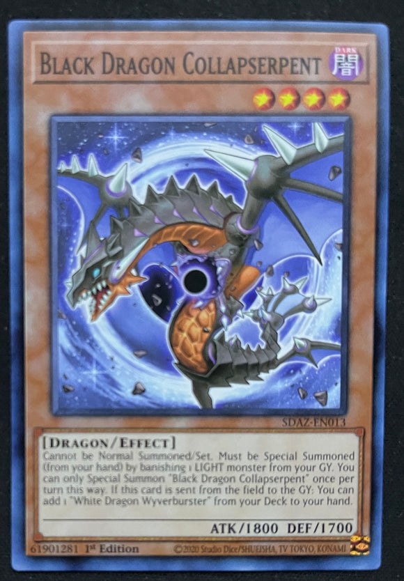 Yugioh - Albaz Strike - Black Dragon Collapserpent - SDAZ-EN013 - 1st Edition - Common - unplayed