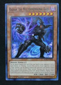 Yugioh - Albaz Strike - Radian, The Multidimensional Kaiju - SDAZ-EN010 - 1st Edition - Common - unplayed