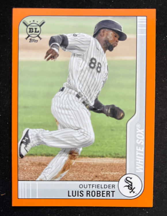 2021 Topps Big League - Orange - Luis Robert - White Sox - 161