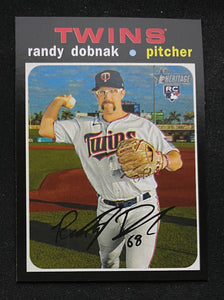 2022 Topps Heritage High Number - Randy Dobnak RC - Twins - 534