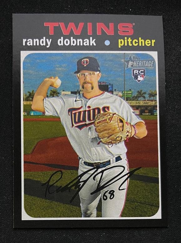 2022 Topps Heritage High Number - Randy Dobnak RC - Twins - 534