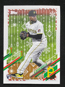 2021 Topps Holiday Baseball - Ke'Bryan Hayes RC - Pirates - HW185