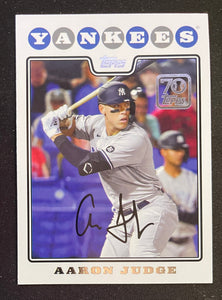 2021 Topps Baseball - Update Series - 70 Years of Topps Baseball - Aaron Judge - Yankees - 70YT-58