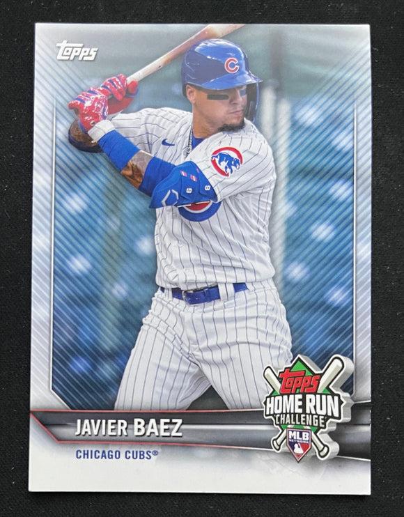 2021 Topps Baseball - Series Two - Home Run Challenge - Javier Baez - Cubs - HRC-6