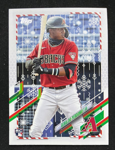 2021 Topps Holiday Baseball - Geraldo Perdomo RC - Diamondbacks - HW87