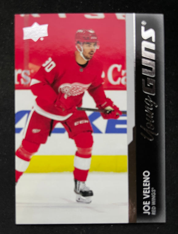 2021-22 Upper Deck Hockey - Series 1 - Young Guns - RC - Joe Veleno - Red Wings - 212