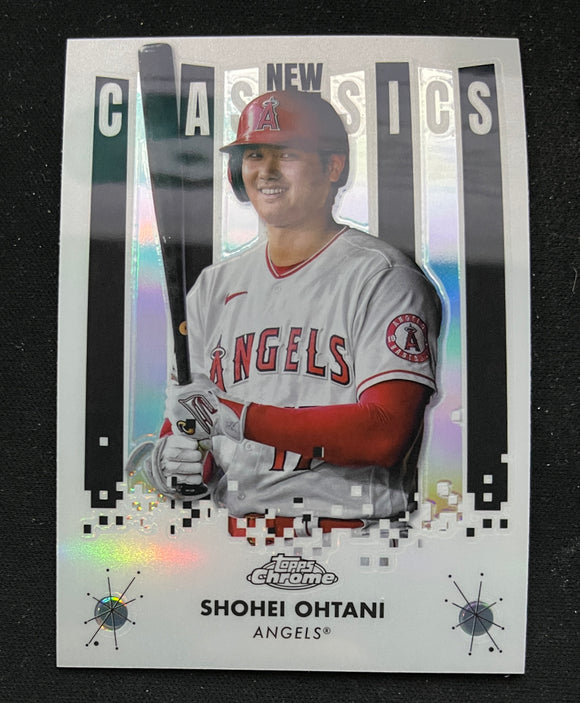 2022 Topps Chrome Baseball - Refractor - New Classics - Shohei Ohtani - Angels - NC-6