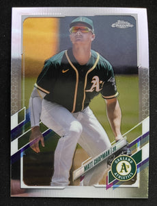 2021 Topps Chrome Baseball - Matt Chapman - Athletics - 62