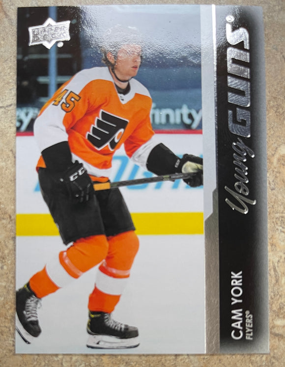 2021-22 Upper Deck Hockey - Series 1 - Young Guns RC - Cam York - Flyers - 243