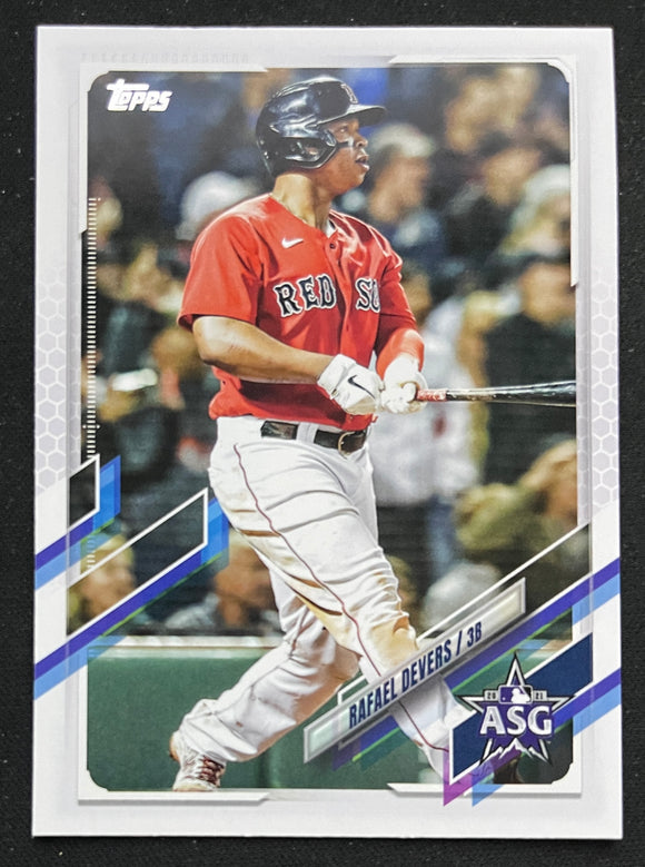 2021 Topps Baseball - Update Series - All Star Game - Rafael Devers - Red Sox - ASG-10