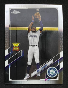 2021 Topps Chrome Baseball - Kyle Lewis - Mariners - 93