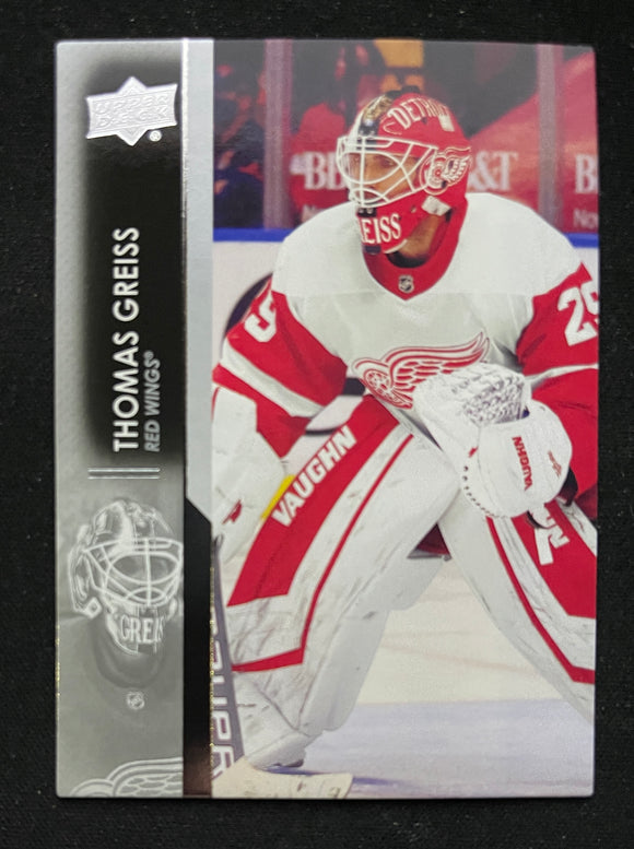 2021-22 Upper Deck Hockey - Series 1 - Thomas Greiss - Red Wings - 65