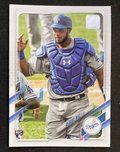 2021 Topps Baseball - Series One - Keibert Ruiz RC - Dodgers - 256