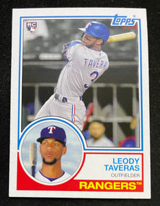 2021 Topps Archives - Leody Taveras RC - Rangers - 163