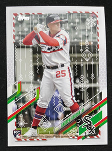 2021 Topps Holiday Baseball - Andrew Vaughn RC - White Sox - HW112