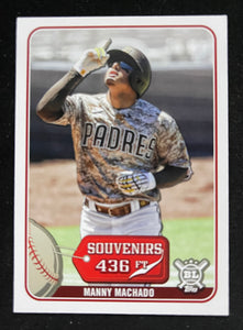 2021 Topps Big League - Souvenirs - Manny Machado - Padres - SO-29