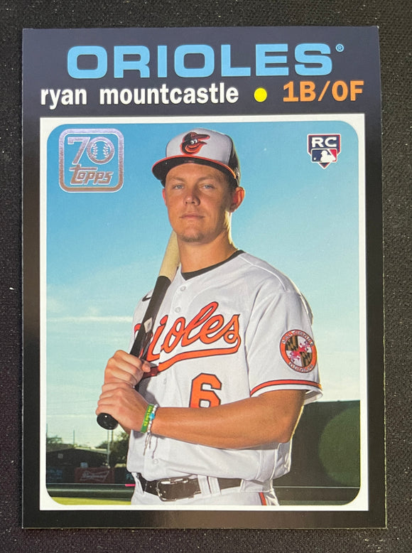 2021 Topps Baseball - Update Series - 70 Years of Topps Baseball - Ryan Mountcastle RC - Orioles - 70YT-21