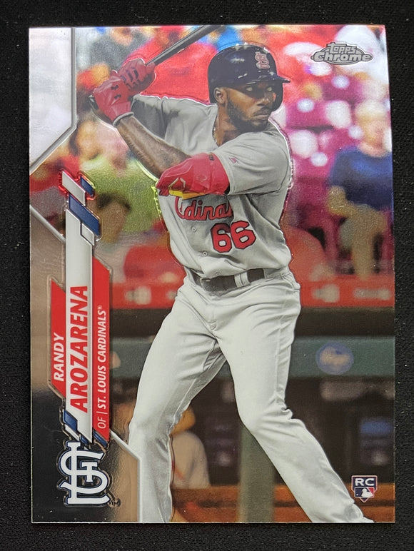 2020 Topps Chrome - Randy Arozarena RC - Cardinals - 49