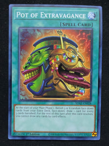 Yugioh - Albaz Strike - Pot of Extravagance - SDAZ-EN028 - 1st Edition - Common - unplayed