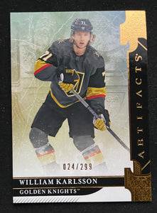 2019-20 Upper Deck Artifacts - Copper #/299 - William Karlsson - Golden Knights - 65