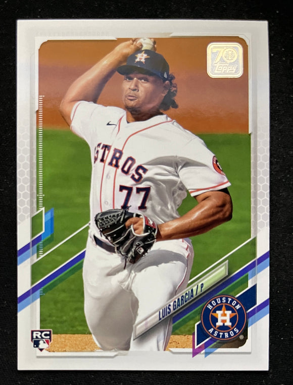 2021 Topps Baseball - Series Two - Luis Garcia RC - Astros - 547