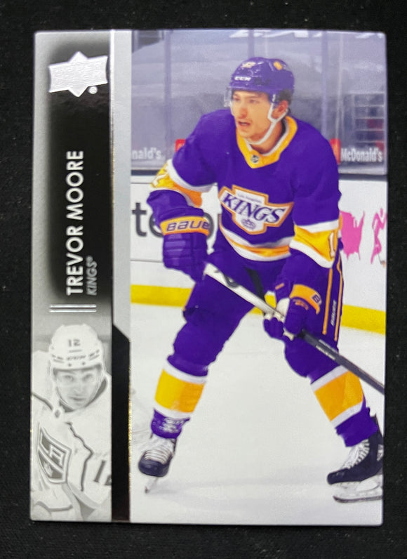 2021-22 Upper Deck Hockey - Series 1 - Trevor Moore - Kings - 85