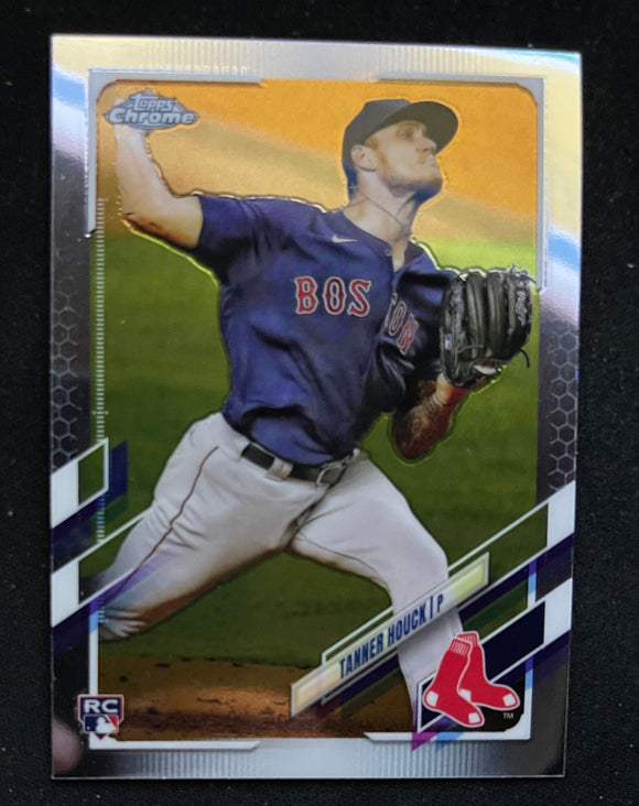 2021 Topps Chrome Baseball - Tanner Houck RC - Red Sox - 59