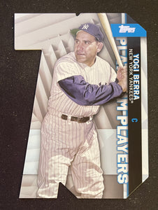 2021 Topps Baseball - Update Series - Platinum Players Die Cuts - Yogi Berra - Yankees - PDC-65