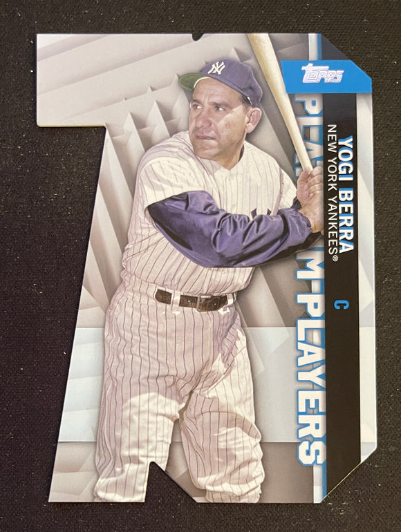 2021 Topps Baseball - Update Series - Platinum Players Die Cuts - Yogi Berra - Yankees - PDC-65