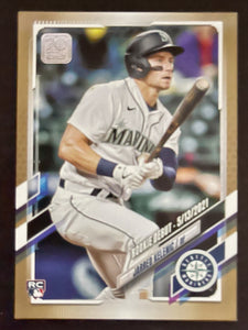 2021 Topps Baseball - Update Series - Gold #/2021 - Jared Kelenic RC - Mariners - US249