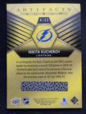 2019-20 Upper Deck Artifacts - Aurum - Unscratched - Nikita Kucherov - Lightning - A-33