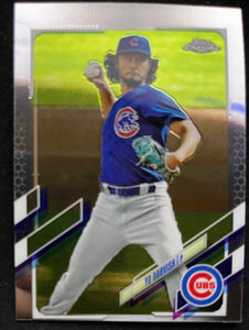 2021 Topps Chrome Baseball - Yu Darvish - Cubs - 177