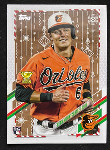 2021 Topps Holiday Baseball - Ryan Mountcastle RC - Orioles - HW174