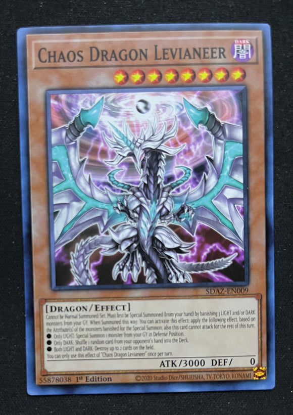 Yugioh - Albaz Strike - Chaos Dragon Levianeer - SDAZ-EN009 - 1st Edition - Common - unplayed