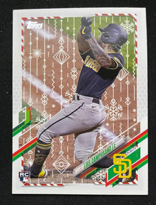 2021 Topps Holiday Baseball - Luis Campusano RC - Padres - HW149