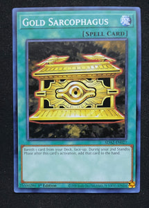 Yugioh - Albaz Strike - Gold Sarcophagus - SDAZ-EN027 - 1st Edition - Common - unplayed