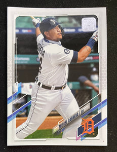 2021 Topps Baseball - Series One - Miguel Cabrera - Tigers - 291