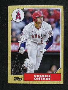 2022 Topps Update - 1987 Topps Design - Shohei Ohtani - Angels - 87TBU-5