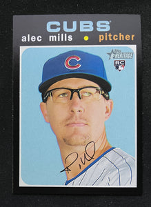 2020 Topps Heritage High Number - Alec Mills RC - Cubs - 711