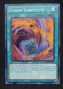 Yugioh - Albaz Strike - Fusion Substitute- SDAZ-EN026 - 1st Edition - Common - unplayed