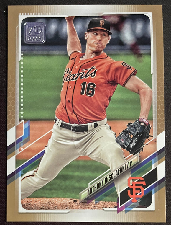 2021 Topps Baseball - Series Two - Gold #/2022 - Anthony DeSclafani - Giants