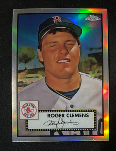 2021 Topps Chrome Baseball Platinum Anniversary Edition - Refractor - Roger Clemens - Red Sox - 603