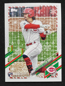 2021 Topps Holiday Baseball - Jonathan India RC - Reds - HW60