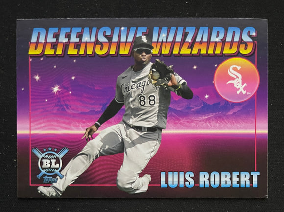 2021 Topps Big League - Defensive Wizards - Luis Robert - White Sox - DW-11