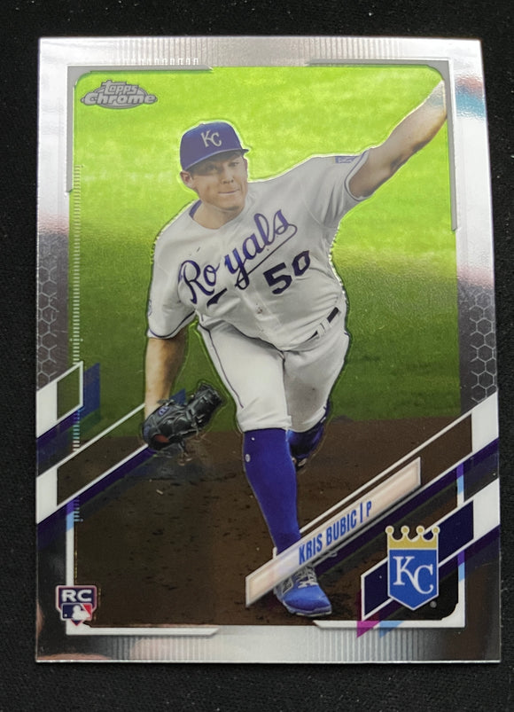 2021 Topps Chrome Baseball - Kris Bubic RC - Royals - 20