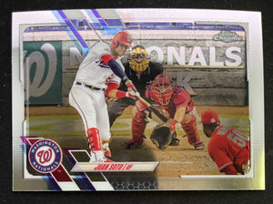 2021 Topps Chrome Baseball - Juan Soto - Nationals - 150